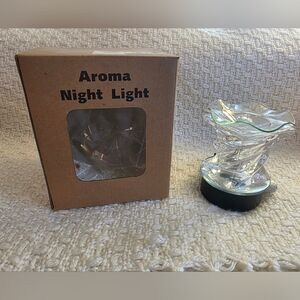 Aroma Night Light with Glass Design